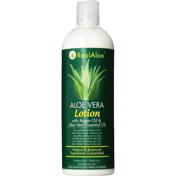 Real Aloe Aloe Vera Lotion 16 fl oz Lotion