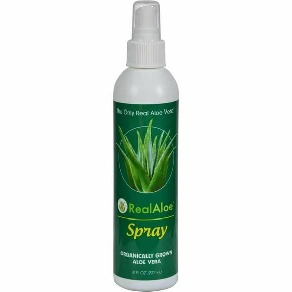 Real Aloe Vera Moisturizing Skin Care Spray, Sun Protection, 8 oz, 4-Pack