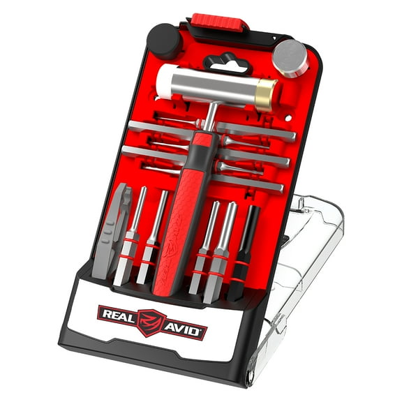 Real Avid Accu-Punch Hammer and Gunsmithing Roll Pin Punch Set