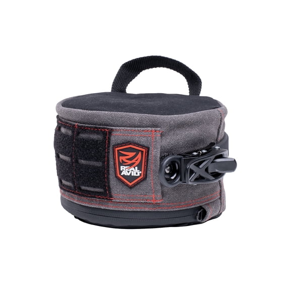 Real Avid Ratchet Rest Adjustable Height Shooting Bag, Front/Rear, Black, Medium