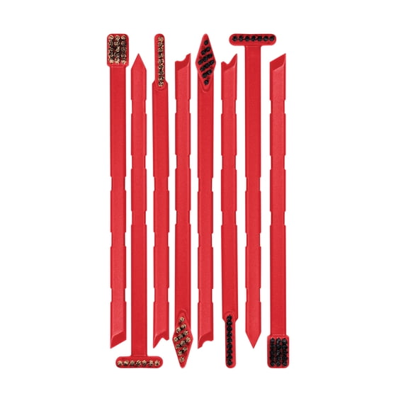 Real Avid Smart Cleaning Brushes- Universal Firearm Cleaning Brushes- 8 Pieces