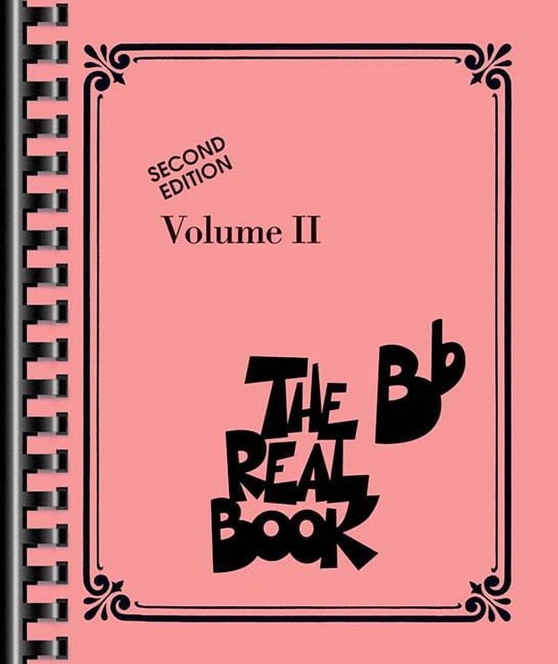 Real Books (Hal Leonard) The Real Book Volume II Second Edition BB Instruments 400 Jazz and Standard Songs for Piano Guitar and Vocal Lead Sheets, Book 02, (Paperback)