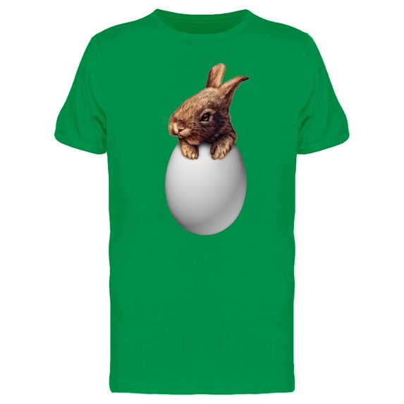 Real Bunny Out Of Egg Tee Men's -Image by Shutterstock