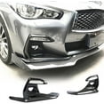 thumbnail image 1 of Real Cabon Fiber Front Fog Light Cover fits for Infiniti Q50 Sport Sedan 2018-2020 Lamp Bezel Bumper Canard Fender Vent Scoop Air Intake Grill Winglets Splitter Trims, 1 of 7