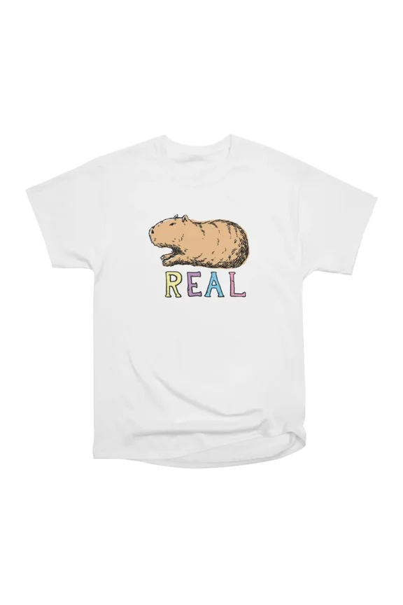 Real Capy T-Shirt Tee Gift For Him Merch For Her Apparel For Friend