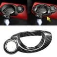 thumbnail image 1 of Real Carbon Fiber Car Start Stop Key Panel Cover For Mini Cooper R55 R56 R57 R60, 1 of 5