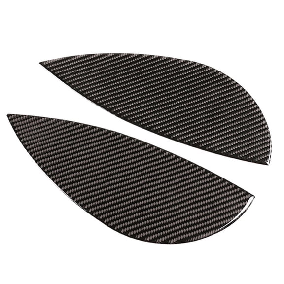 Real Carbon Fiber Dashboard Both Sides Panel Trim Sticker Decoration For BMW 3 Series E90 2005-2012