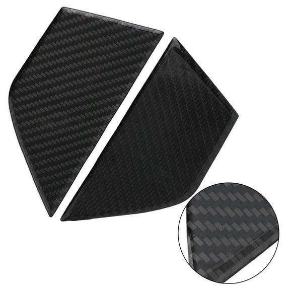 Real Carbon Fiber Inner Door Panel Trim For Mercedes Benz C Class W204 2007-2013