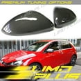 thumbnail image 1 of Real Carbon Fiber Mirror Cover Caps Replace for VW Golf MK7 MK75 GTI R TDI TSI, 1 of 3