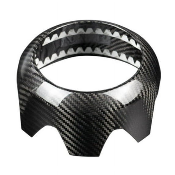 Real Carbon Fiber Steering Wheel Cover Frame Trim Air Bag Lid Cover for F54 F55 F56 F57 F60 Accessories