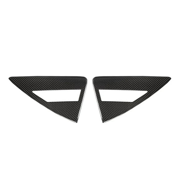 Real Carbon Fiber for Tesla Model 3 Highland 2024 Car Charging Port Wrap Cover Trim Exterior Accessories