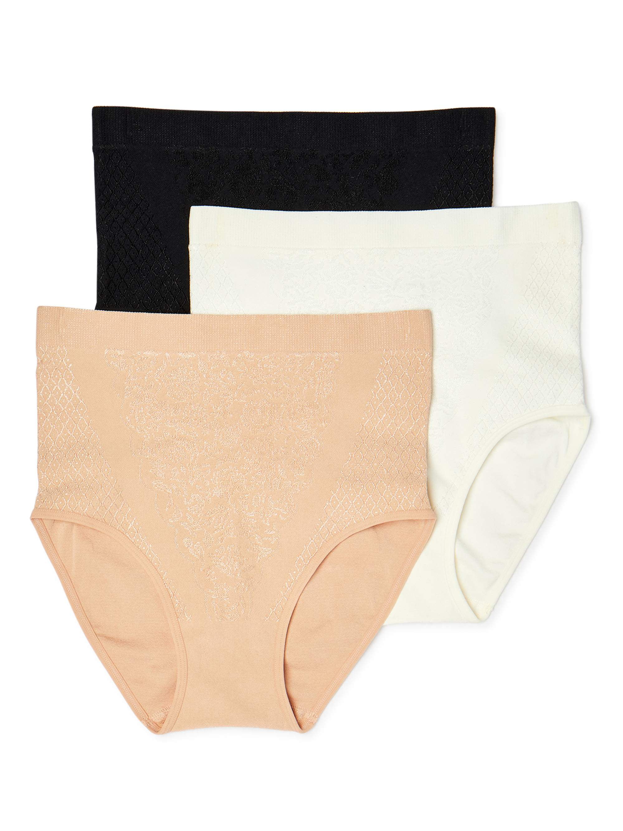 3-Pack Seamless Panties by ComfortEase