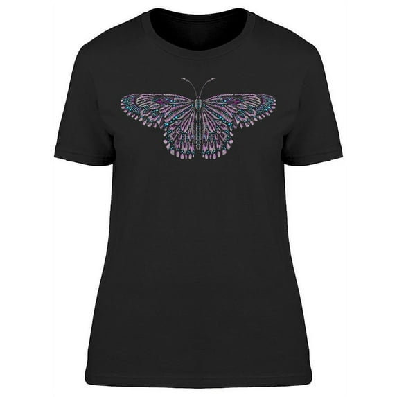 Real Cool Butterfly Design T-Shirt Women -Image by Shutterstock, Female Small