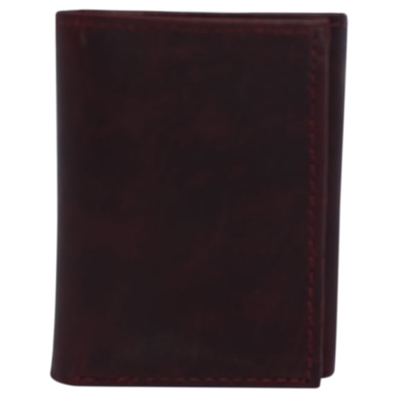 Real Cowhide Leather Wallets for Men RFID Blocking Slim Trifold Wallet with ID & Card Slots