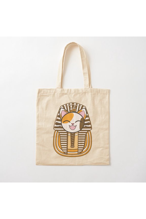 Real Cute Cat Master Canvas Tote Bags, Reusable Shopping Bag