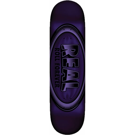 Real Dbx Oval Skateboard Deck 8.38 Purple Foil