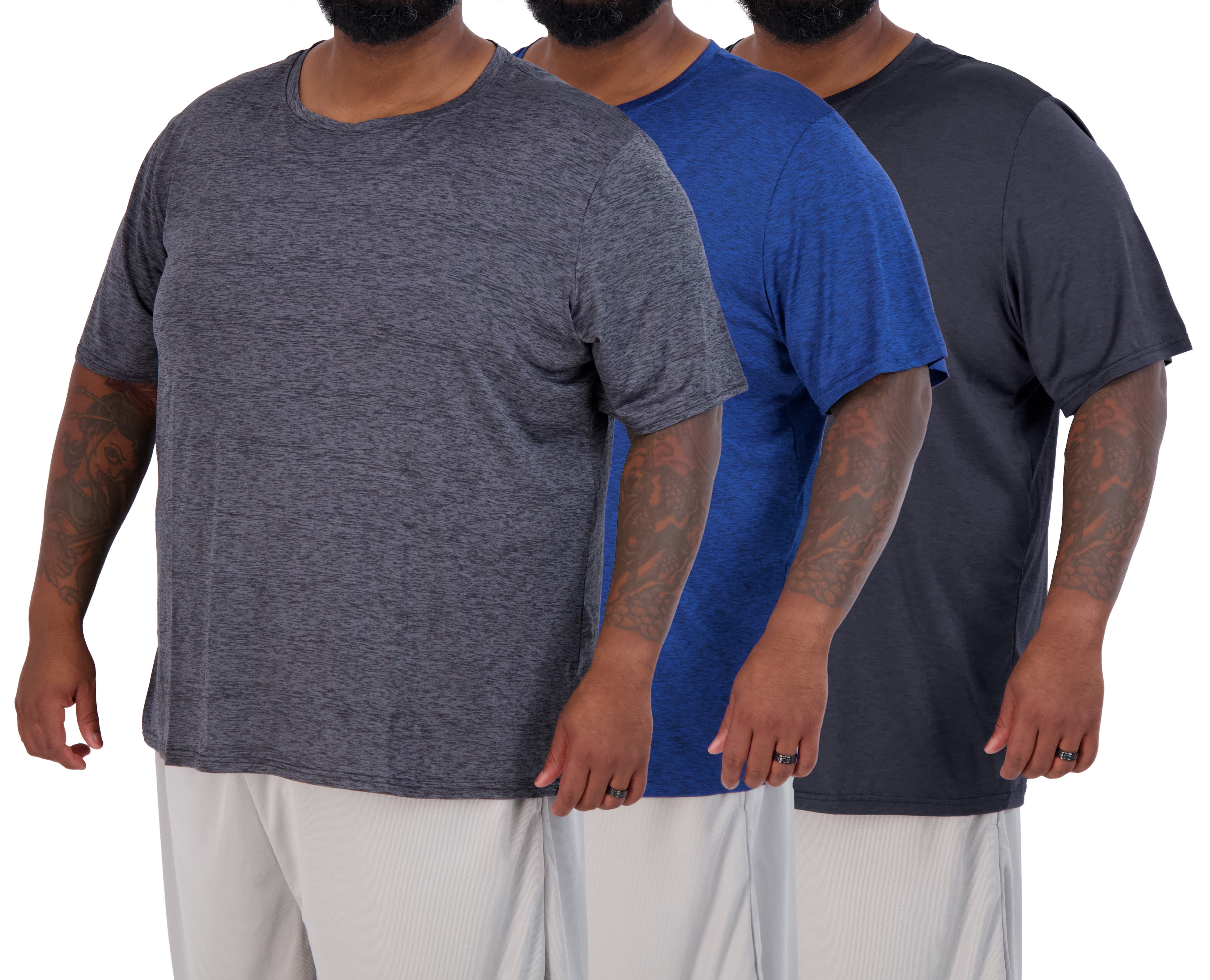 Mens big and tall dri sales fit shirts