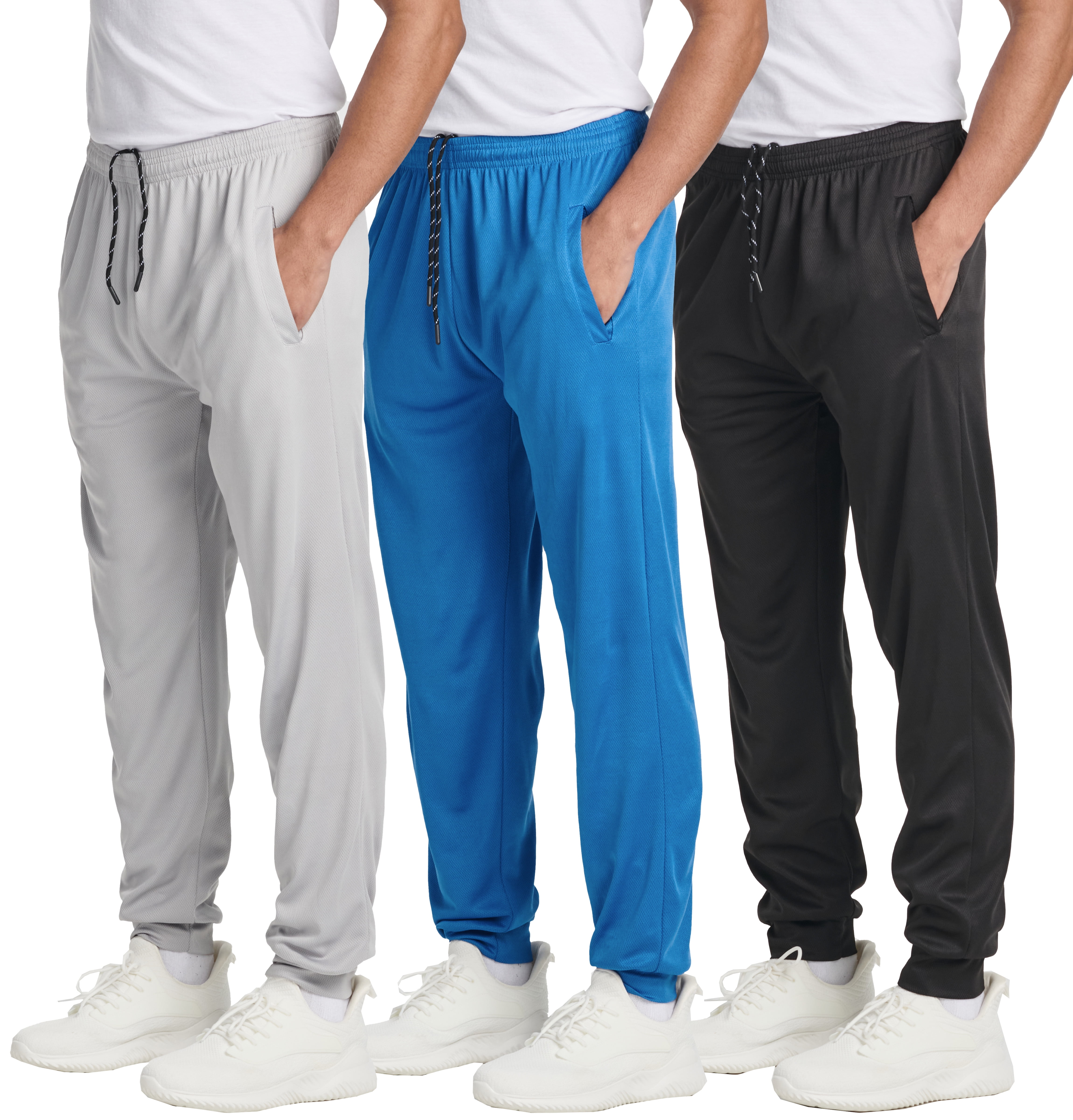 New Men's Casual Sweatpants/Joggers Solid High Street Trousers 4XL main image 1