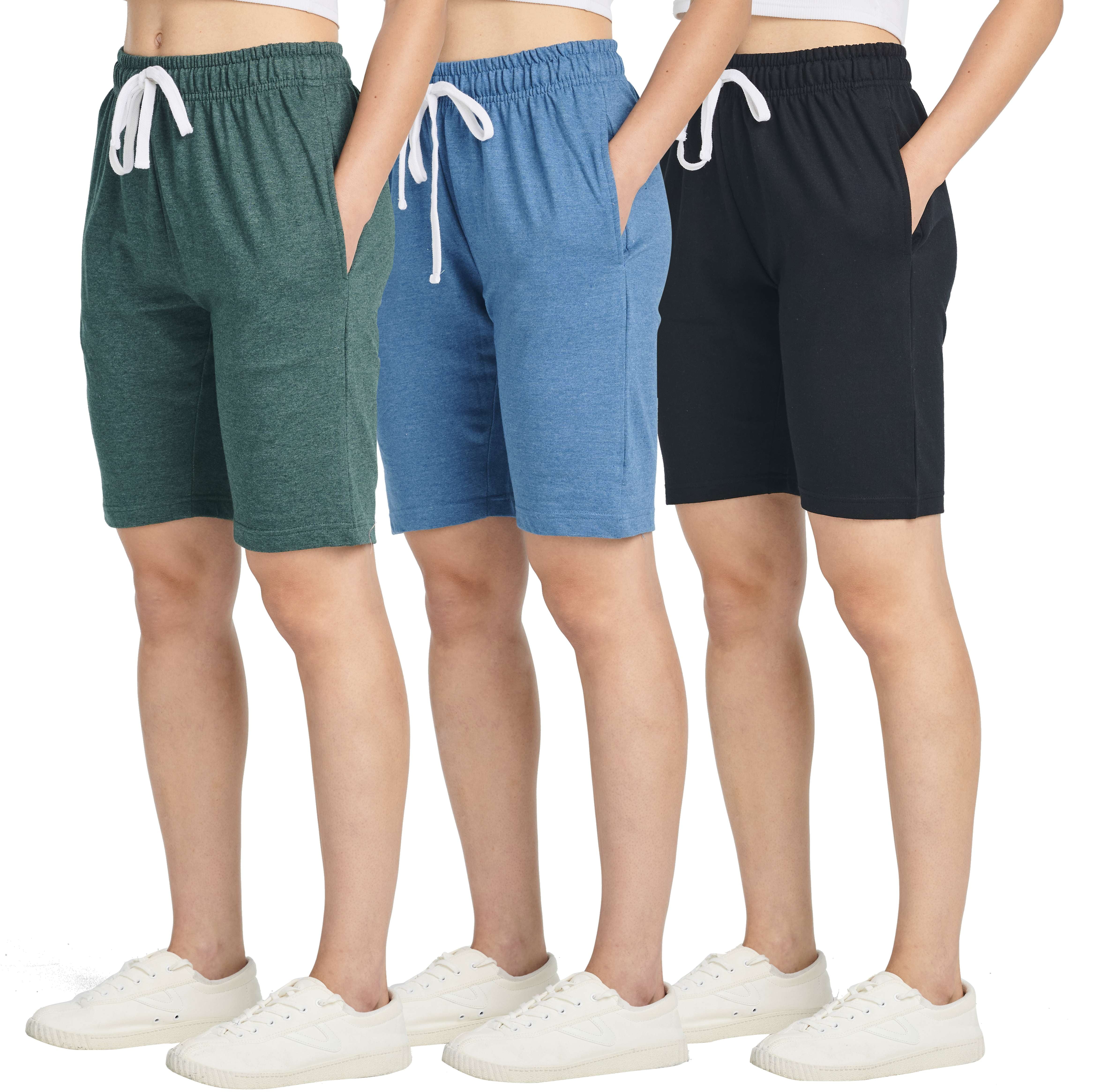 Real Essentials 3 Pack: Womens Cotton French Terry 9