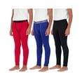 thumbnail image 1 of Real Essentials 3 Pack: Youth Boys Compression Pants Leggings Tights Baselayer Cold Gear Sports Football Basketball, 1 of 5