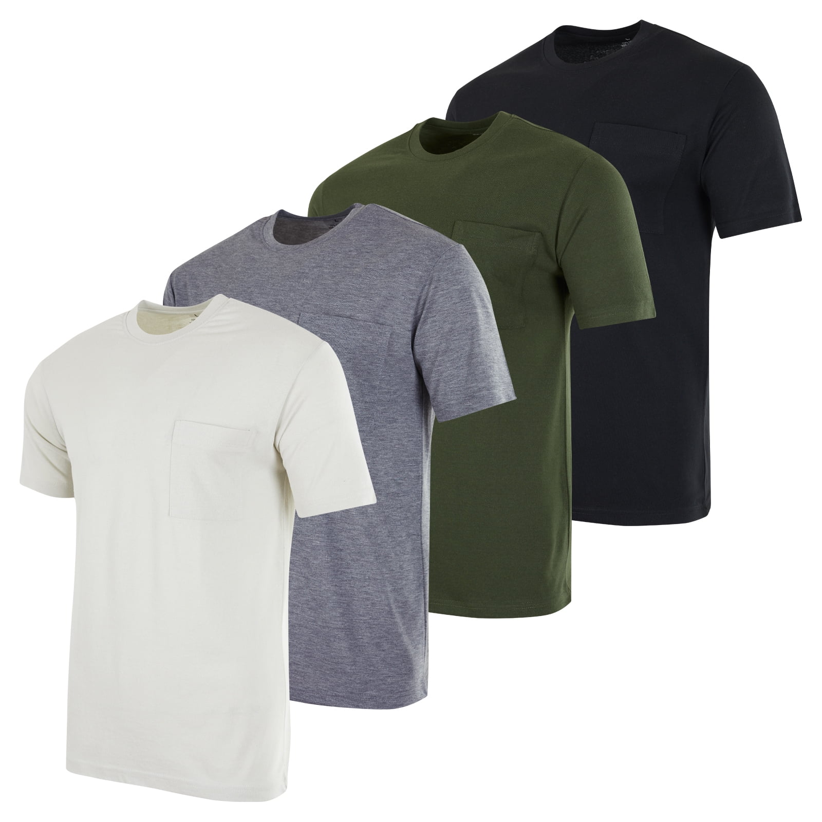 Magellan Gray Athletic Short Sleeve Shirts for Men