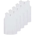 thumbnail image 1 of Real Essentials 5 Pack: Dry-Fit Muscle Tank Tops Sleeveless Shirts Workout Tees Athletic Running Tees (Big & Tall Available), 1 of 6