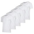 thumbnail image 1 of Real Essentials 5 Pack: Men’s V-Neck Dry-Fit Moisture Wicking Active Athletic Tech Performance T-Shirt, 1 of 7