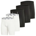 thumbnail image 1 of Real Essentials 5 Pack: Mens Compression Shorts - Quick Dry Performance Active Underwear (Available in Big & Tall), 1 of 6