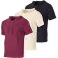 thumbnail image 1 of Real Essentials Men's Cotton Short-Sleeve Hoodie Hooded T-Shirt With Drawstring & Pockets (Available In Big & Tall), 1 of 6