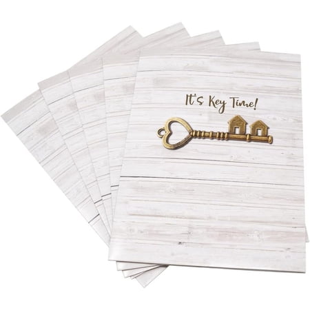Real Estate Agent Document Folder - 5 Pack (It's Key Time) (Document Folder -554)