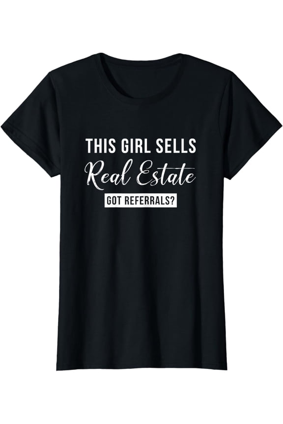 Real Estate Agent Shirt - This Girl Sells Real Estate T-Shirt