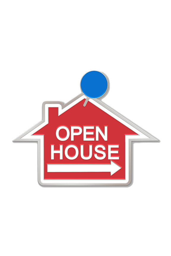 Real Estate Enamel Pin - House for Sale lapel pin - Open House - Charm pin - Brooch Badge Realtor - Realtor Gift - Real estate pin Badge