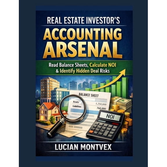 Real Estate Investor's Accounting Arsenal: Read Balance Sheets, Calculate NOI & Identify Hidden Deal Risks, (Paperback)