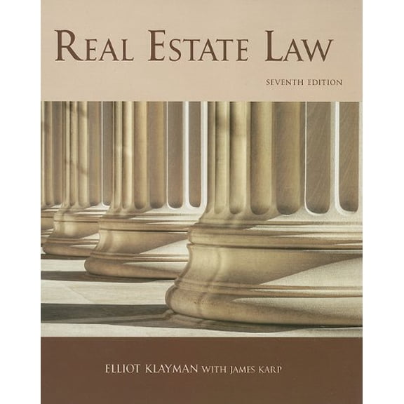 Pre-Owned Real Estate Law (Hardcover) 1427782628 9781427782625