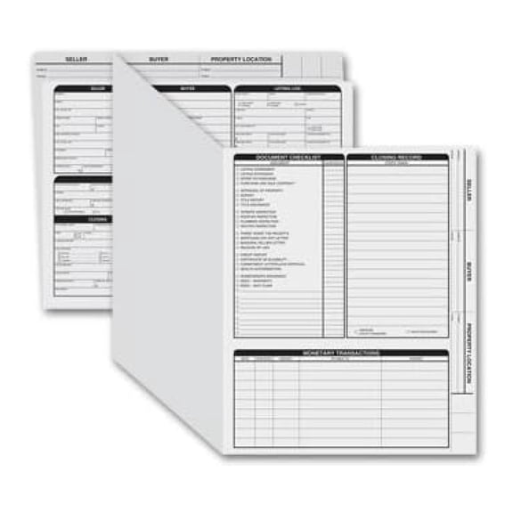 Real Estate Listing Folders Right Panel - 50 Pack Grey Presentation Folders - Property Info Holder - Open House Handouts - Realtor Supplies - 8.5 x 11 Inch