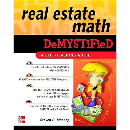 Real Estate Math Demystified, (Paperback)