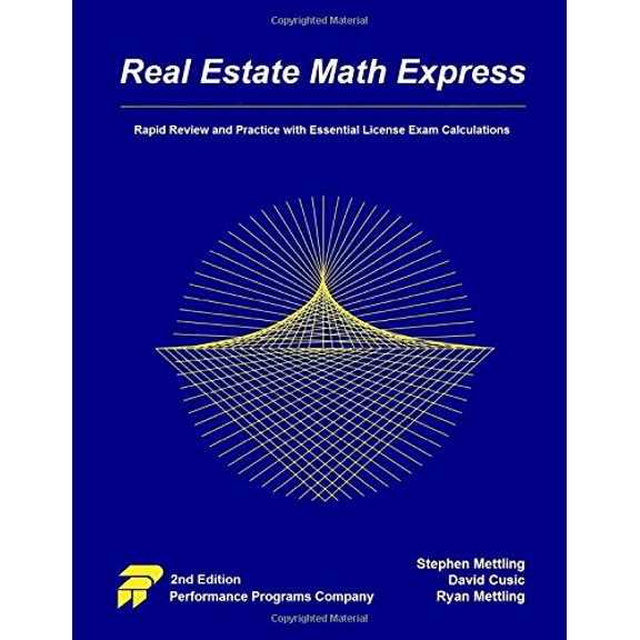 Pre-Owned Real Estate Math Express: Rapid Review and Practice with Essential License Exam Calculations (Paperback) 0915777118 9780915777112
