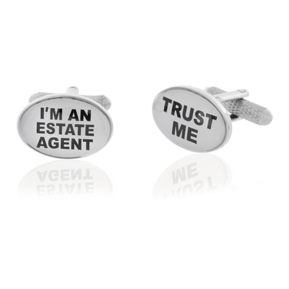Real Estate Realtor Agent Cufflinks