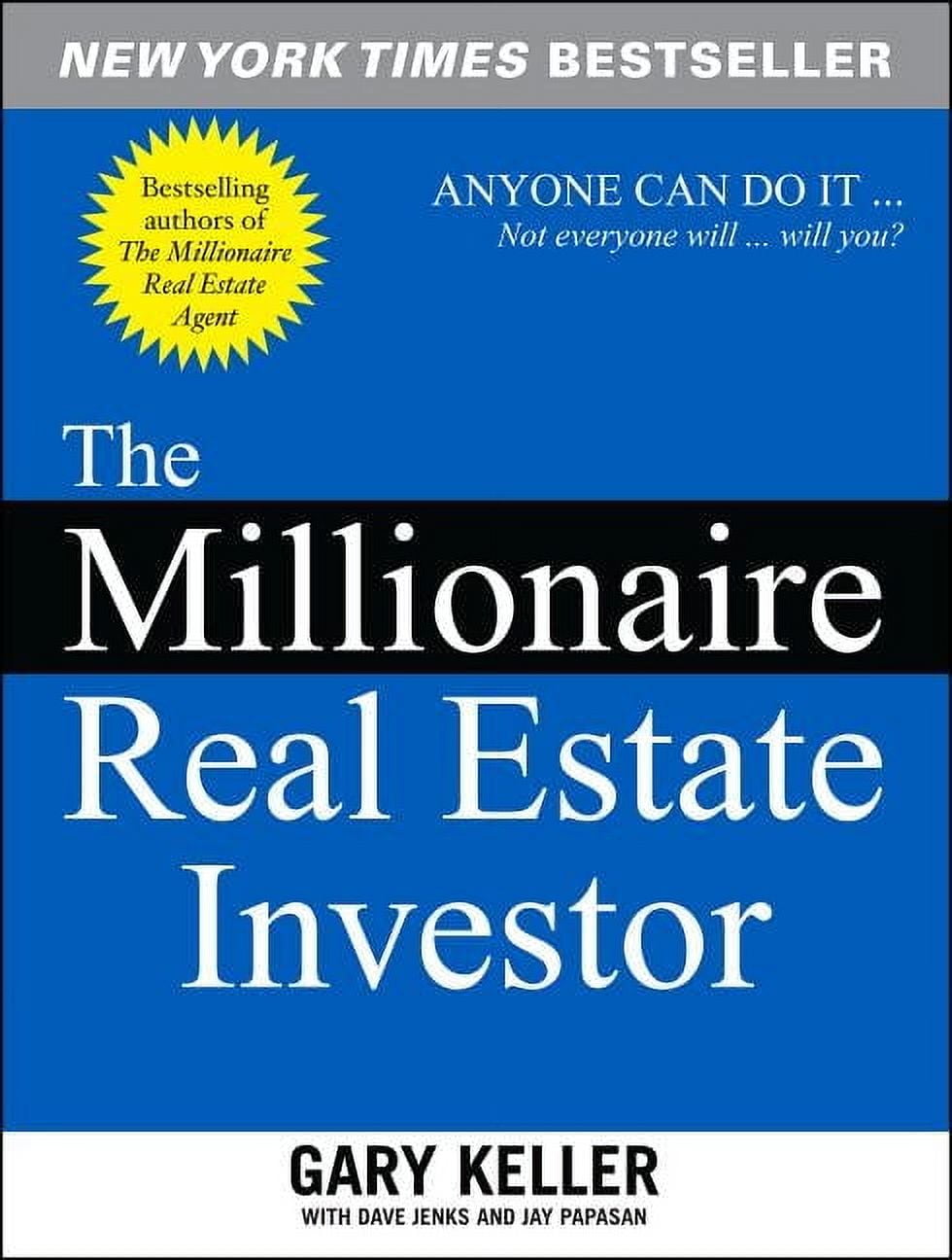 GARY KELLER; DAVE JENKS; JAY PAPASAN Real Estate: The Millionaire Real Estate Investor (Paperback)