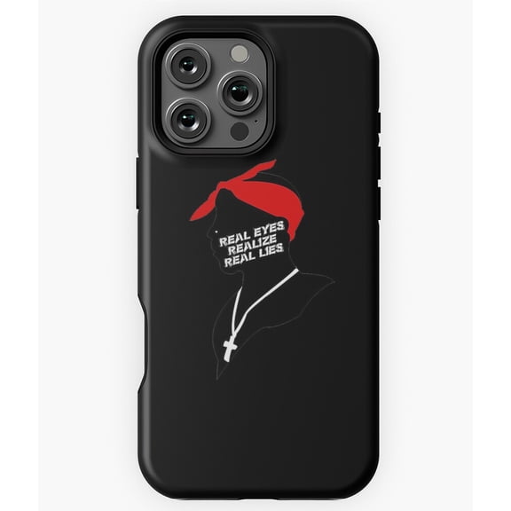 Real Eyes Realize Real Lies Phone Case for iPhone 16 15 14 13 12 11 Pro Max