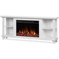 thumbnail image 1 of Real Flame Penrose 58" Slim Electric Fireplace TV Stand in Driftwood, 1 of 6