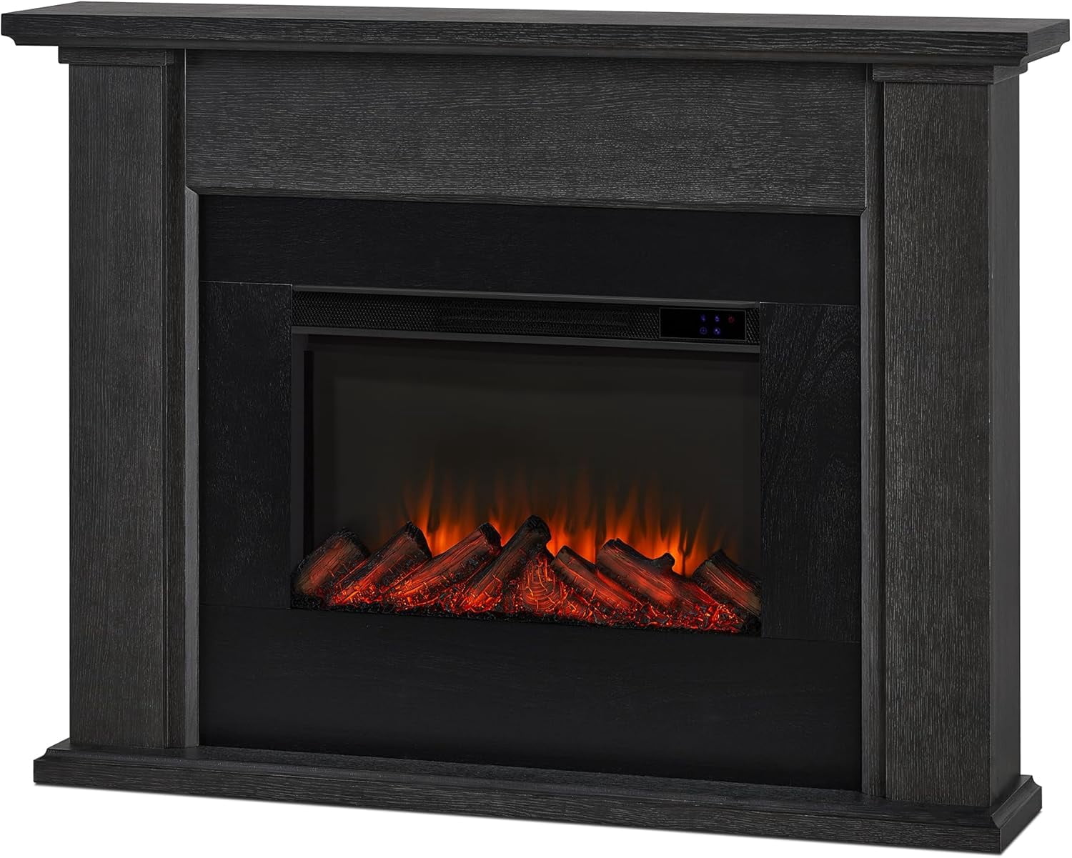 Real Flame Tejon 52" Slim Electric Fireplace in Gray