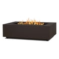 thumbnail image 1 of Real Flame Aegean 50" Rectangle Steel Propane or Natural Gas Fire Pit Table in Dark Bronze, 1 of 11