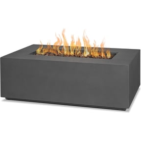 Real Flame Aegean Small Propane Fire Table with Conversion Kit in Slate