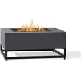 thumbnail image 1 of Real Flame Blake 36" Square Steel Propane or Natural Gas Fire Pit Table in Weathered Slate, 1 of 9