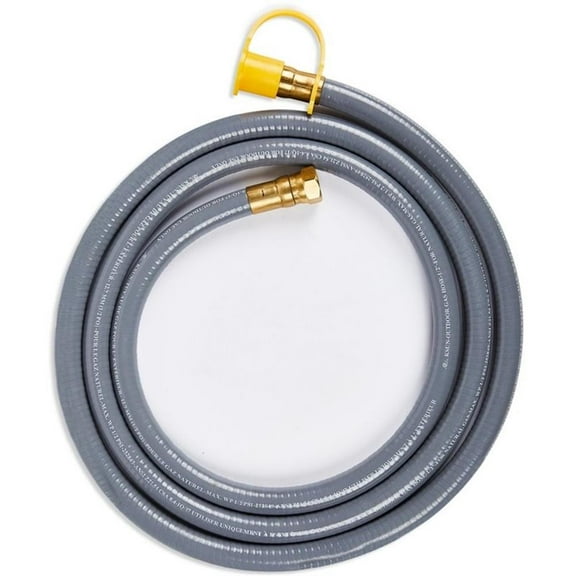 Real Flame Contemporary Rubber Natural Gas Conversion Kit In Gray