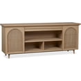 thumbnail image 1 of Real Flame Dahlia 76" TV Stand in White Oak, 1 of 9