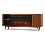 Real Flame Morris 72’’ 5100 BTU Electric Fireplace TV Stand Indoor Fireplace