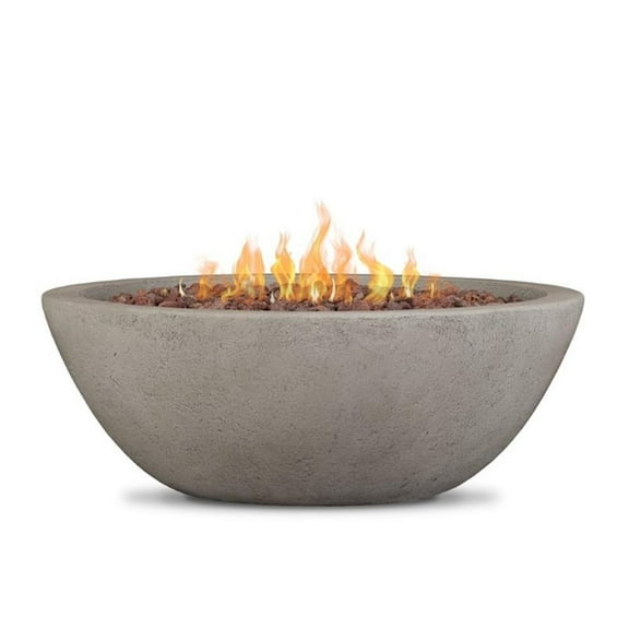 Real Flame Riverside Propane Fire Bowl in Glacier Gray