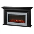 thumbnail image 1 of Real Flame Sonia 69" Landscape Solid Wood and Glass Electric Fireplace in Black, 1 of 13
